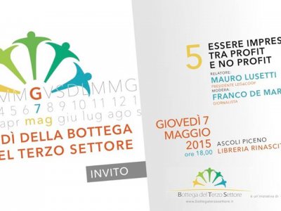 ASCOLI PICENO: I GIOVEDI' DEL TERZO SETTORE CON IL PRESIDENTE LUSETTI